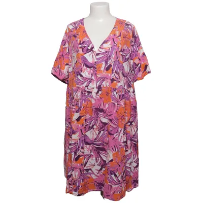 Dress (Pink, Purple, Orange, Multicolored) from Janina Curved Viscose
