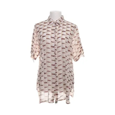 Korte mouwen shirt (Beige, Bruin, Wit) van Erfo Katoen