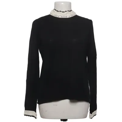 Sweater (Black, White) from Intropia Acrylic, Cotton, Merino wool