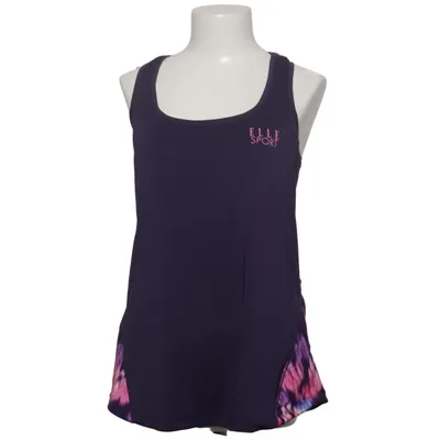 Træningstanktop (Lilla, Flerfarvet) fra Elle Sport Elastan, Polyester