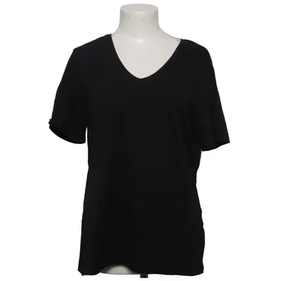 T-shirt (Zwart) van Hema Elastaan, Organisch katoen