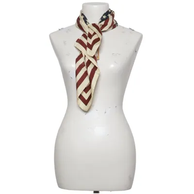 Suit scarf (Blue, White, Red) from Pauw Silk