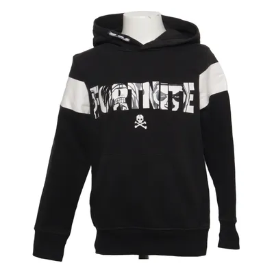 Sweat à capuche (Noir, Blanc) de Fortnite Coton, Polyester