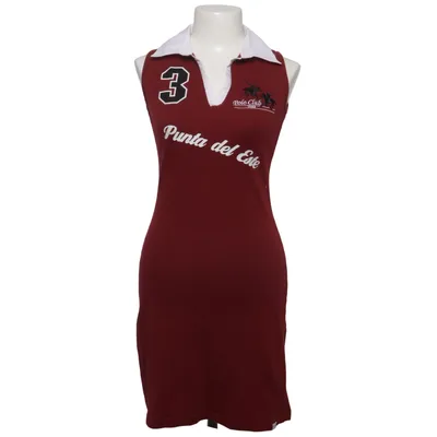 Polo dress (Red, White) from Street One Cotton, Polyester