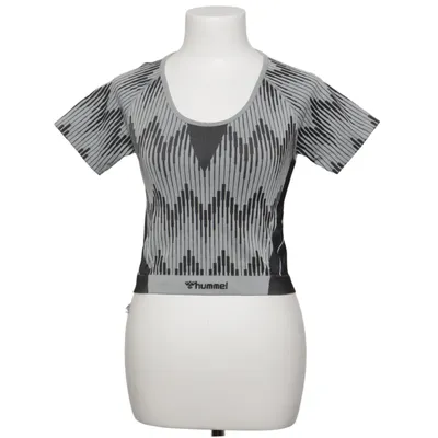 Sports top (Gray, Black, White) from Hummel Elastane, Polyamide