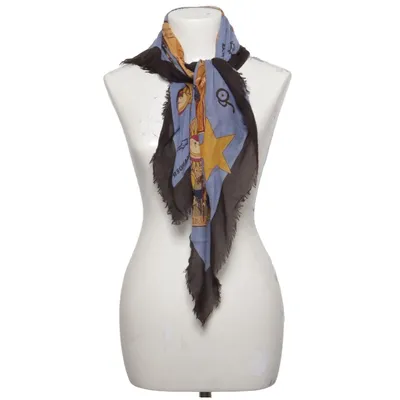 Sjaaltje (Blauw, Geel, Bruin) van Christian Lacroix