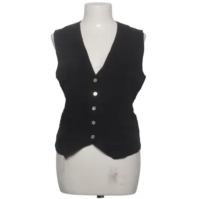 Suit vest (Black) from VRG GRL Cotton, Linen