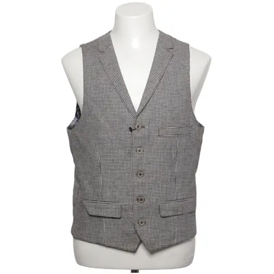 Suit vest (Black, Beige) from Roy Robson Linen, Wool