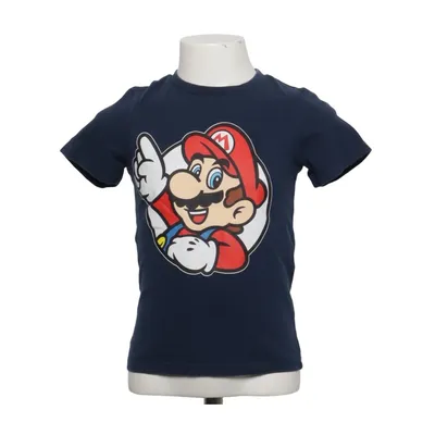 T-shirt (Blauw, Meerkleurig) van Super Mario