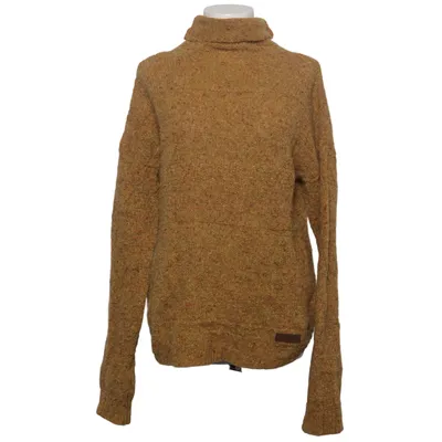 Turtleneck (Brown) from Sherpa Alpaca wool, Merino wool, Nylon