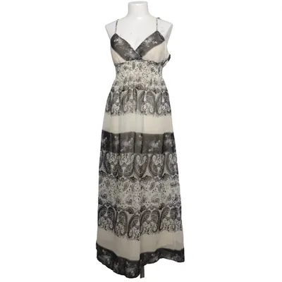 Maxikjole (Hvid, Sort) fra Okay Polyester