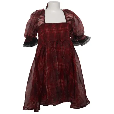 Kleid (Rot, Schwarz) von Shein Curve Polyester