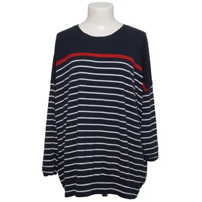 Langærmet t-shirt (Blå, Hvid, Rød) fra Women Essentials by Tchibo Elastan, Modal, Økologisk bomuld