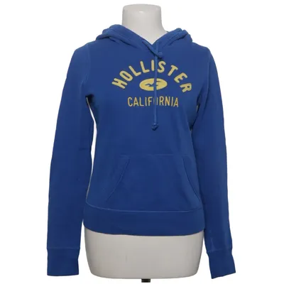 Hoodie (Blue) from Hollister Cotton, Polyester