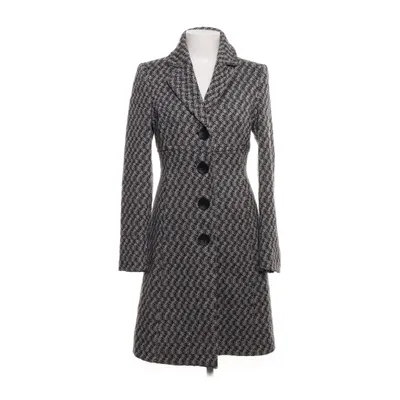 Coat (Black, White) from Mexx Acetate, Polyamide, Wool