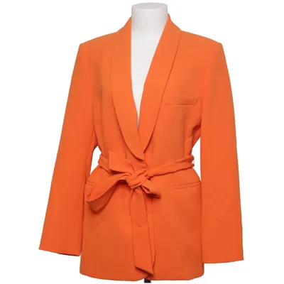 Kavaj (Orange) från Zara Polyester, Viskos