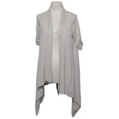 Cardigan (Blanc) de Airfield Cachemire, Polyamide, Soie, Viscose