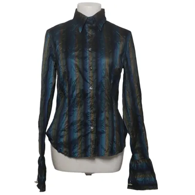 Chemise (Bleu, Vert, Marron) de Caliban Élasthane, Polyamide, Polyester