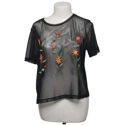Topp (Svart, Flerfärgad) från Zara Trafaluc