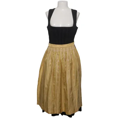 Dirndl (Black, Yellow) from Country Line Elastane, Linen, Polyester, Viscose