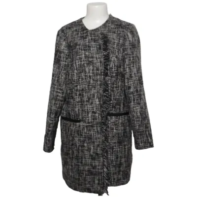 Mantel (Schwarz, Weiß) von Fair Lady Acryl, Polyester