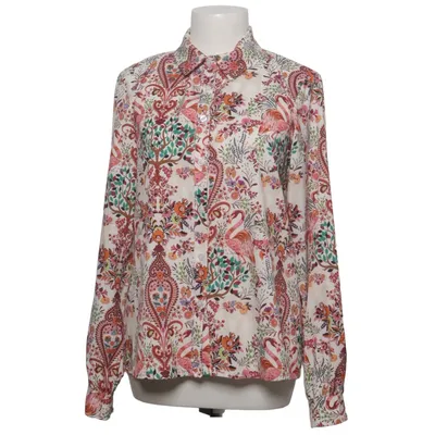 Chemise (Blanc, Multicolore) de Risskio Élasthane, Polyamide, Viscose