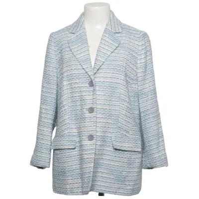 Blazer (Blue, White, Gray) from Fair Lady Polyester