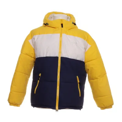 Vinterjacka (Gul, Blå, Vit) från Schott NYC Bomull, Nylon, Polyester
