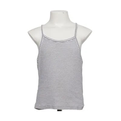 Tank Top (White, Black) from H&M Basic Organic cotton
