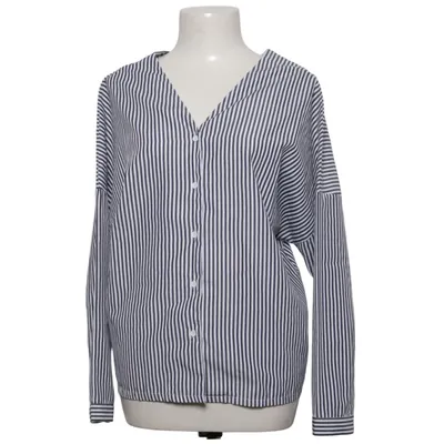 Bluse (Blau, Weiß) von The Editor's Market