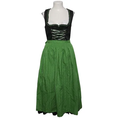 Dirndl (Black, Green, Multicolored) from Gams Bock Cotton