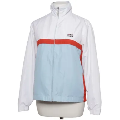 Træningsjakke (Hvid, Blå, Rød) fra Fila Polyamid, Polyester