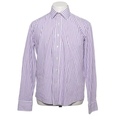 Chemise (Violet, Blanc) de Jean Biani Coton