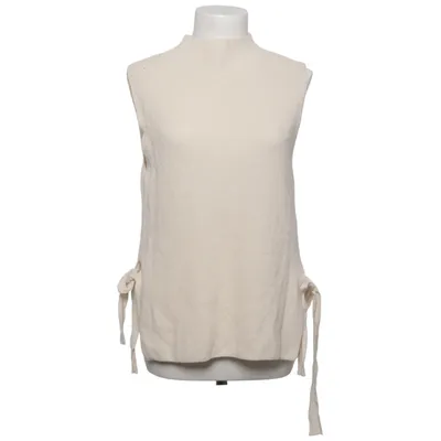 Slipover (Beige) from Reken Maar Cotton, Linen