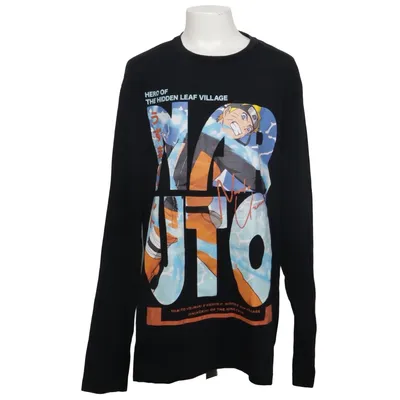 Long sleeve T-shirt (Black, Multicolored) from Difuzed Cotton