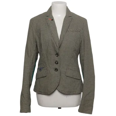 Blazer (Brown, Green) from Campus Cotton, Polyester