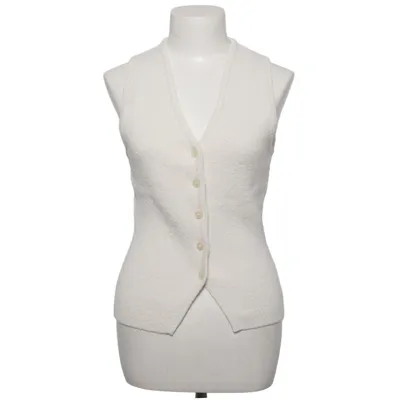 Vest (White) from H&M Trend Cotton, Polyester, Polyamide, Elastane