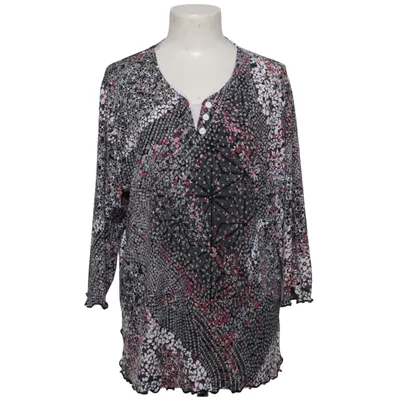 Blouse (Noir, Blanc, Rouge) de MF Coton, Polyester, Viscose