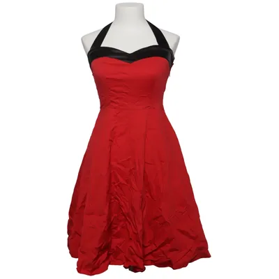 Dress (Red, Black) from Dress Tells Cotton, Elastane