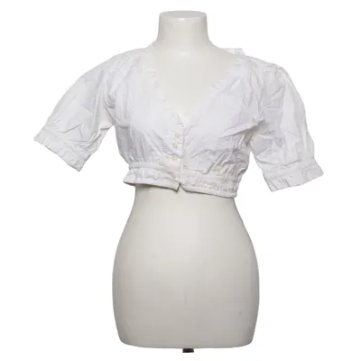 Dirndlbluse (Weiß) von Waldschütz Baumwolle