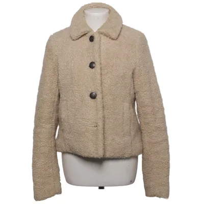 Veste en peau de mouton retournée (Beige) de Geddes and Gillmore