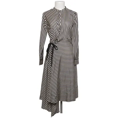 Shirt dress (Blue, Beige) from Dorothee Schumacher Polyester, Silk