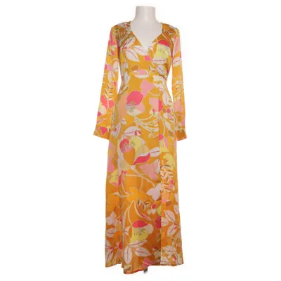 Omlottklänning (Gul, Flerfärgad) från Liquorish Polyester