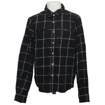 Chemise en flanelle (Noir) de Groggy Coton, Fibre métallique