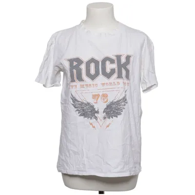T-shirt (Wit, Meerkleurig) van Pretty Body