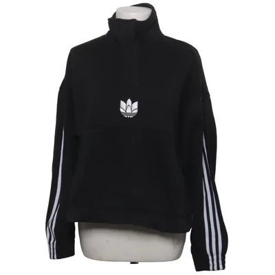 Sweatshirt (Black) from Adidas Originals Cotton, Recycled polyester