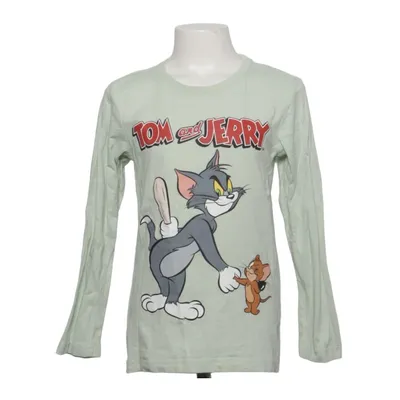 T-shirt à manches longues (Vert, Multicolore) de Tom & Jerry Coton
