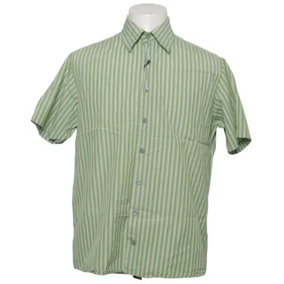 Short sleeve shirt (Green, Blue, White) from SAND Cotton