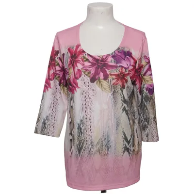 Top (Roze, Meerkleurig) van Klaus Modelle Elastaan, Polyester