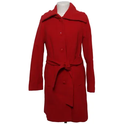 Manteau (Rouge) de Naf Naf Polyamide, Polyester, Laine